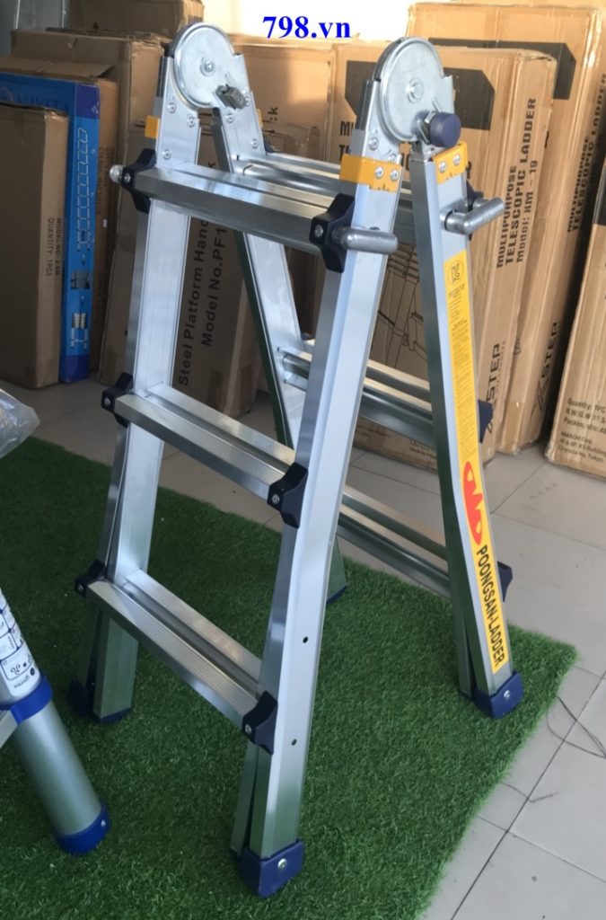 Thang nhôm rút 5m-3m giá rẻ tphcm