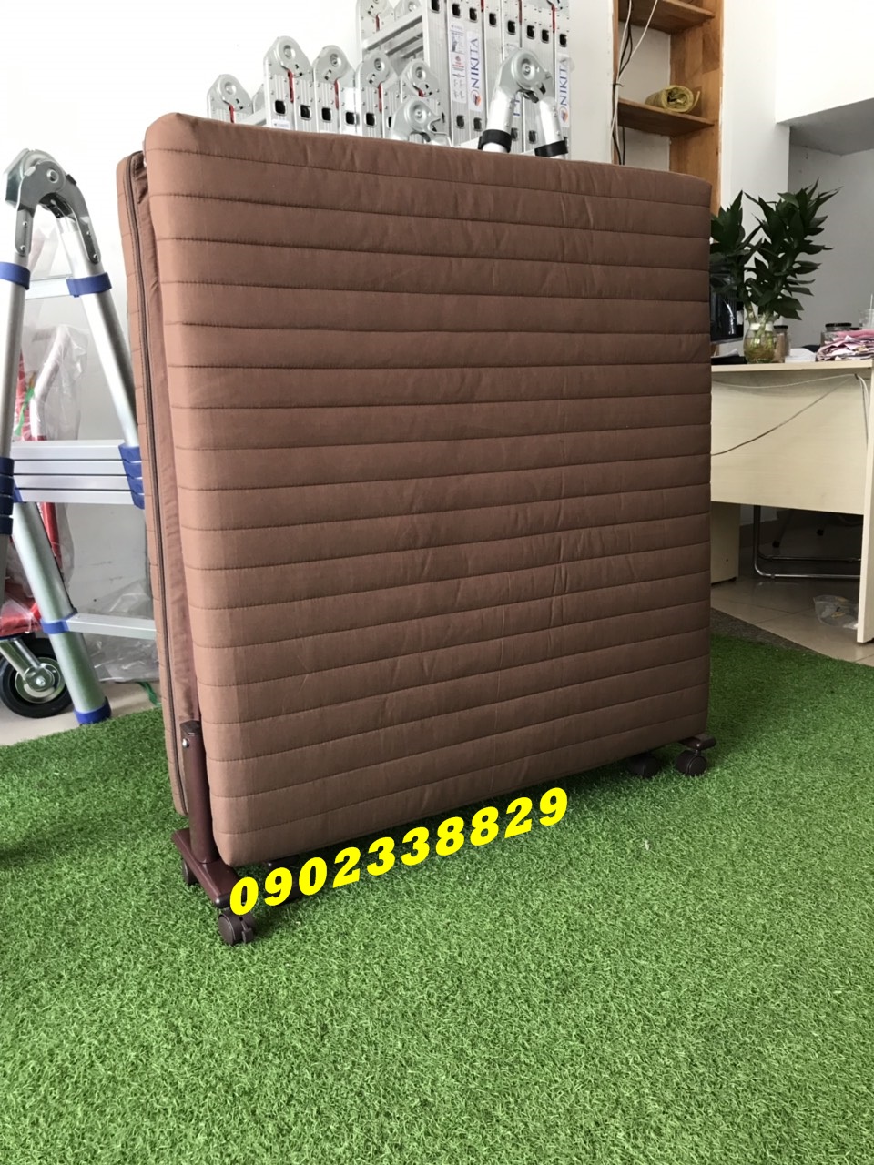 Giường Nệm Gấp Nâng Đầu