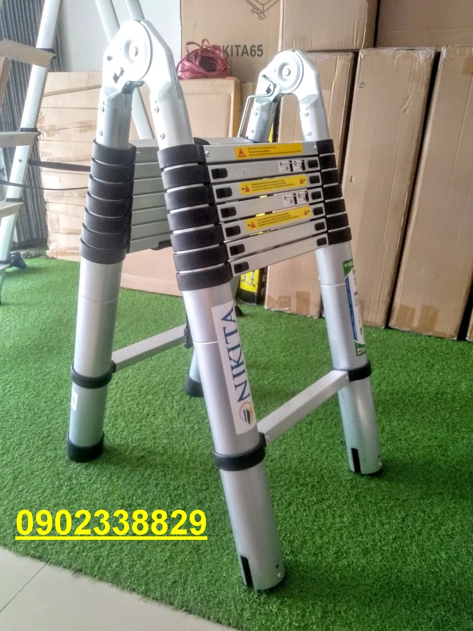 THANG NHÔM RÚT ĐÔI NKT AI-44