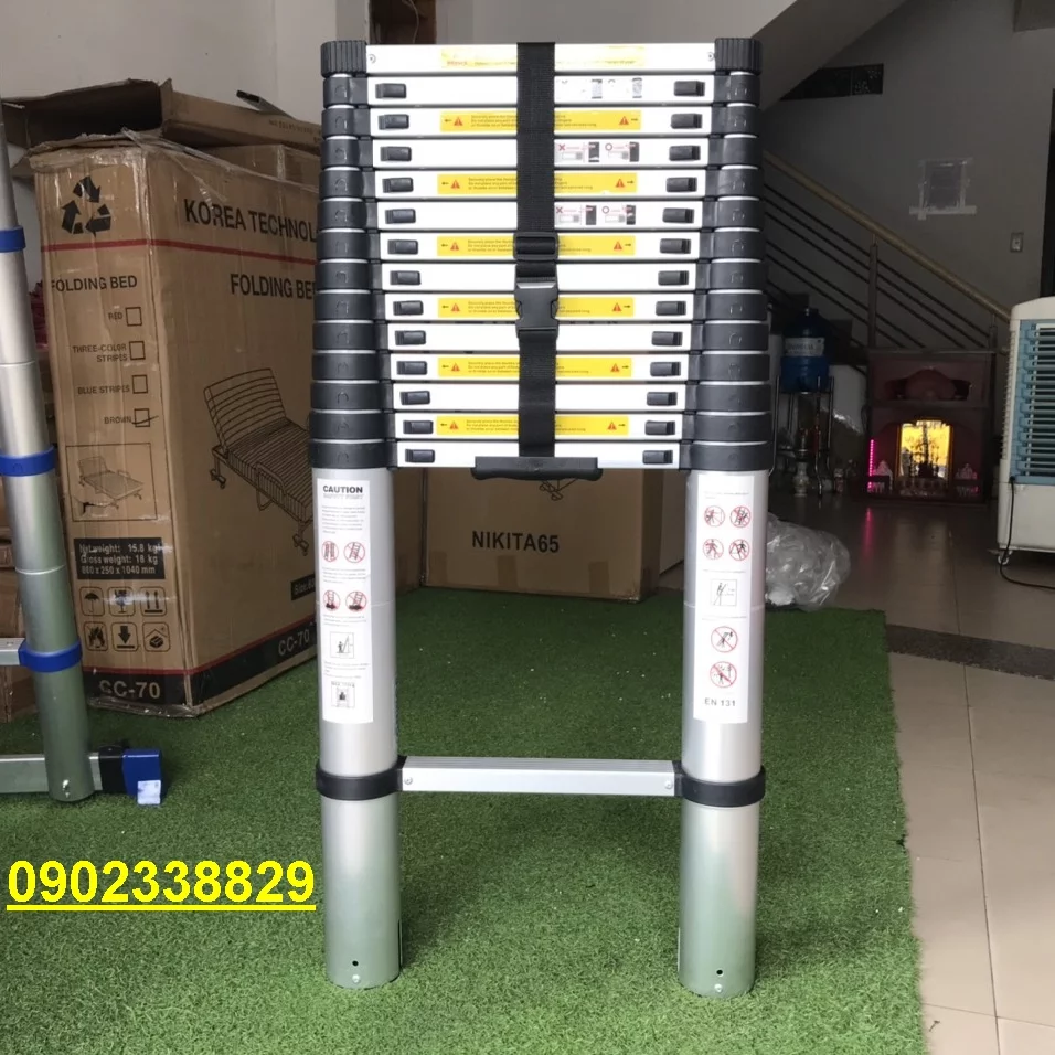 Thang Nhôm Rút Đơn 4.1m R41 Thang Nhôm Rút Đơn 4.1m R41