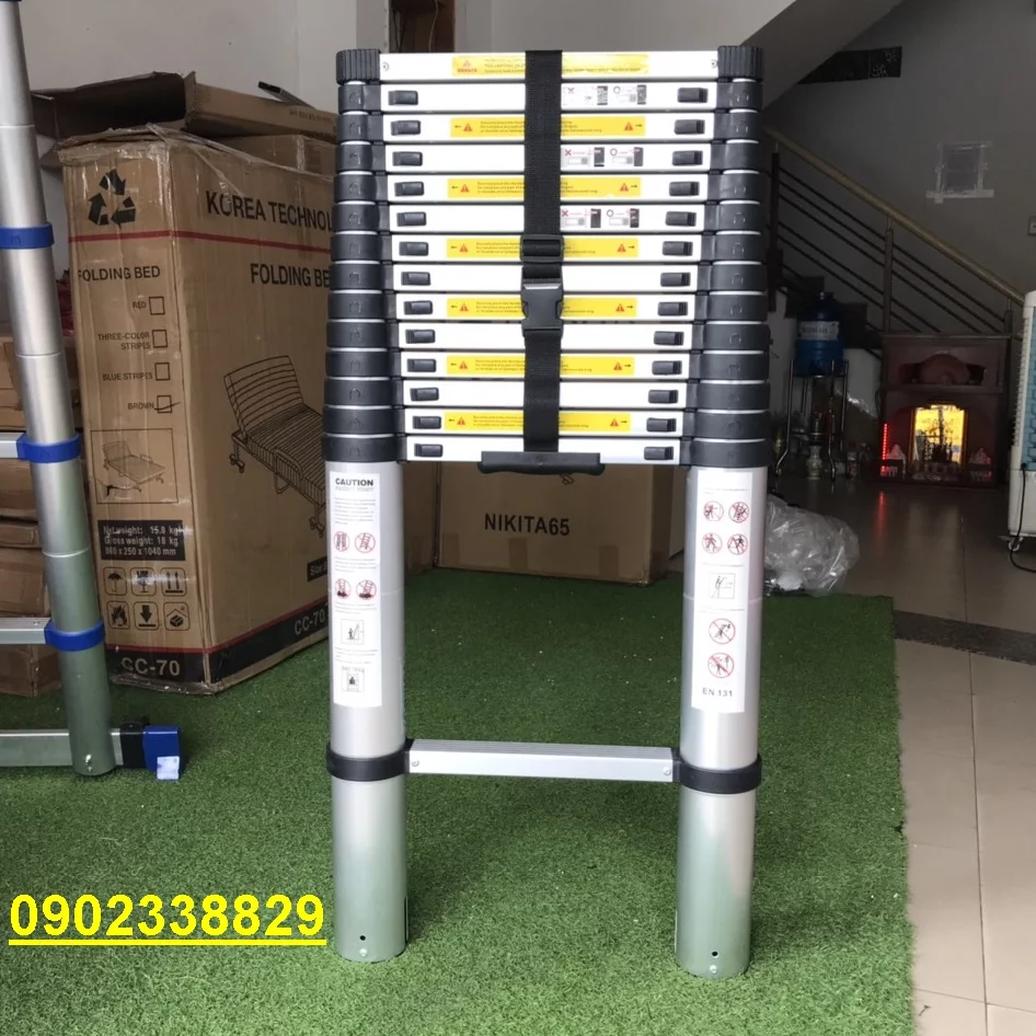 Thang nhôm rút đơn NKT KN-R49