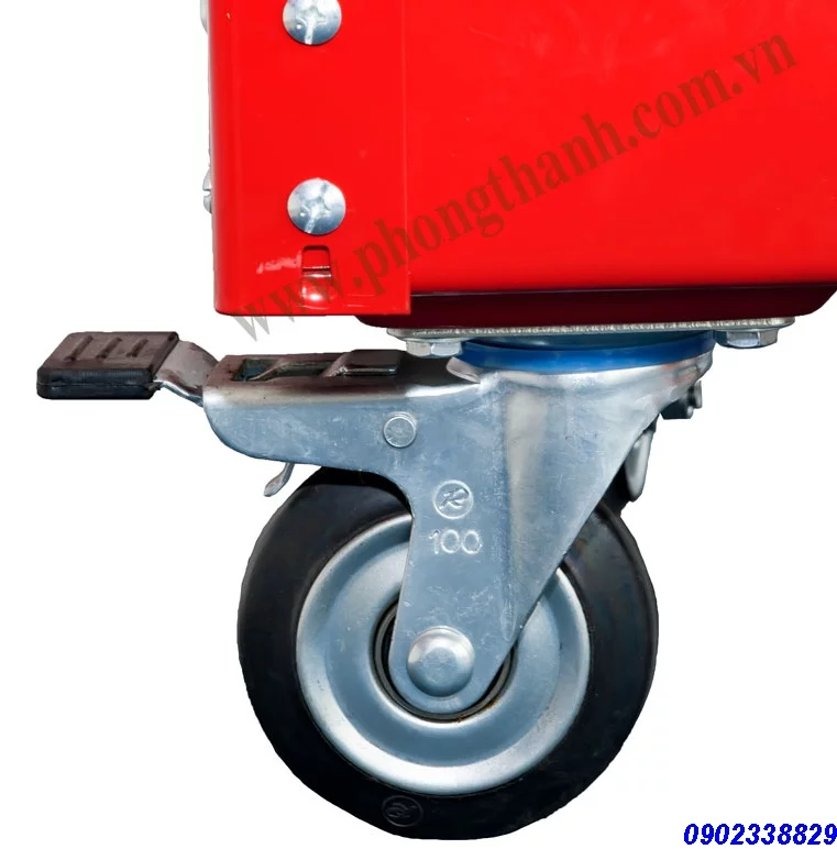 Xe đẩy dụng cụ 3 tầng XCD100T3 Xe đẩy dụng cụ 3 tầng XCD100T3