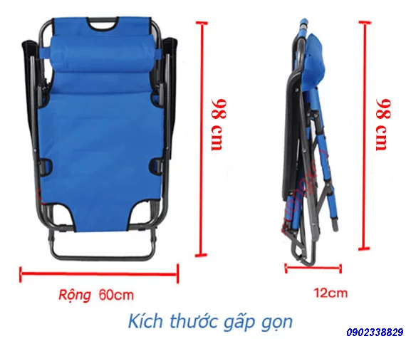 Giường xếp du lịch mini giá rẻ Nika- 103 Giường xếp du lịch mini giá rẻ Nika- 103