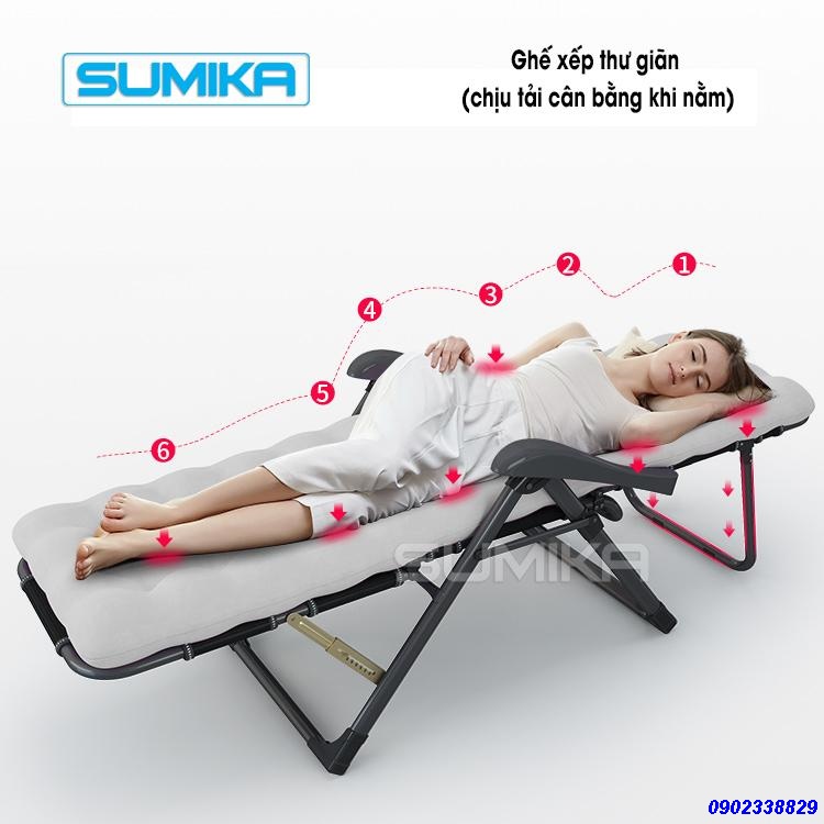 Ghế xếp thư giãn Sumika-168