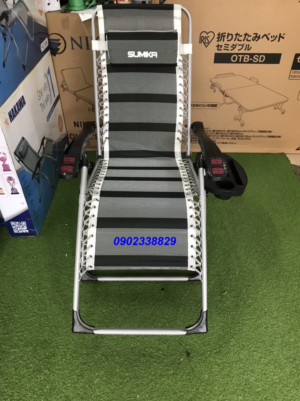 Ghế Xếp Thư Giãn Massage Tay Cao Cấp Sumika SMK-199