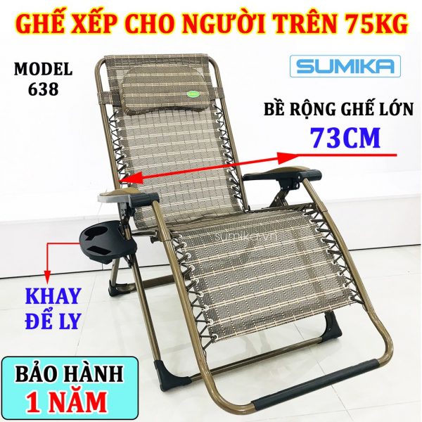 Ghế Xếp Thư Giãn Sumika SMK-638