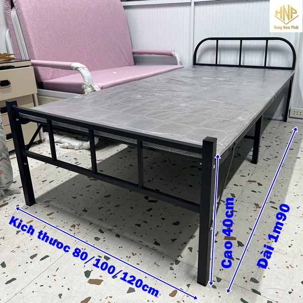 Giường Sắt Xếp Gọn GF100 Giường Sắt Xếp Gọn GF100