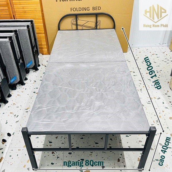 Giường sắt gấp gọn GF80 