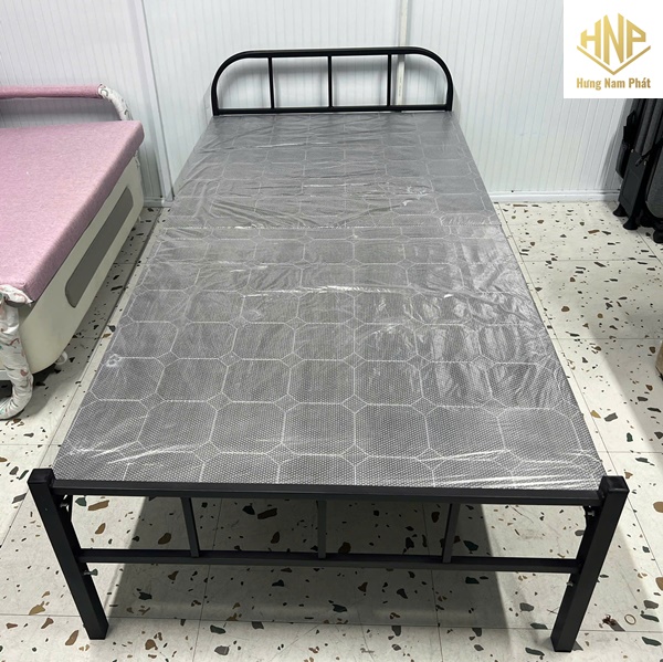 Giường Sắt Xếp Gọn GF80 – Thiết Kế Tiện Lợi, Bền Bỉ, Gấp Gọn Linh Hoạt